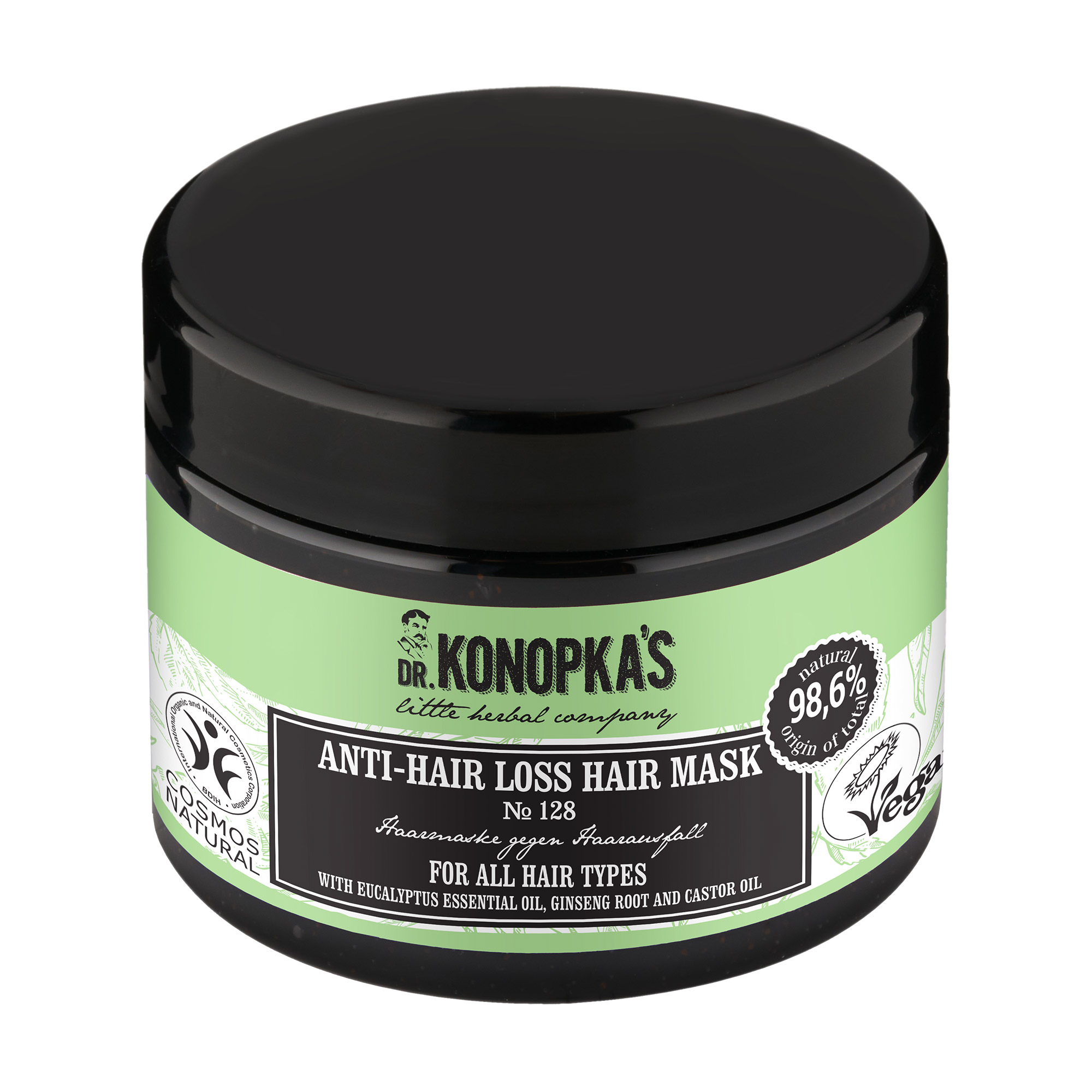 Маска для волосся Dr. Konopka's N 128 Anti-Hair Loss Hair Mask проти випадіння, 300 мл